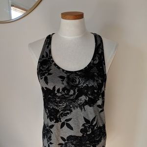 Adidas Black & Gray Tank Top